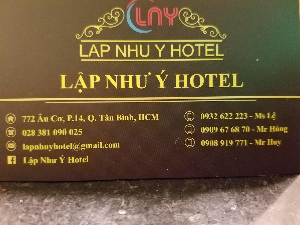 Lap Nhu Y Hotel Хошимін Екстер'єр фото